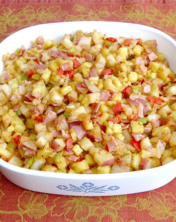 Make Ham and Sweet Potato Hash