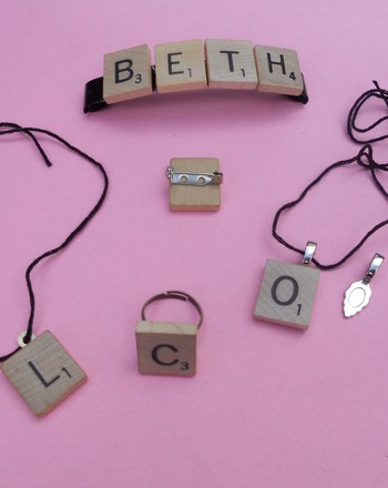 Scrabble Jewelry