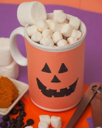 Homemade Pumpkin Hot Chocolate
