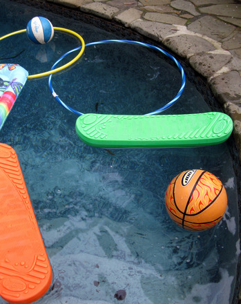 Pool Obstacle Course