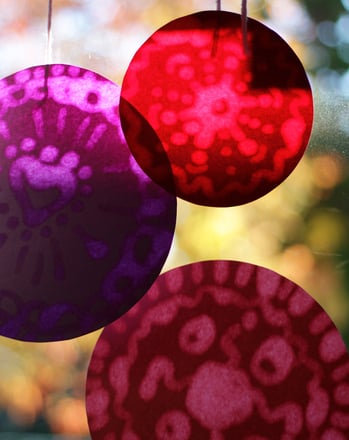 Make an Oil Sun Catcher