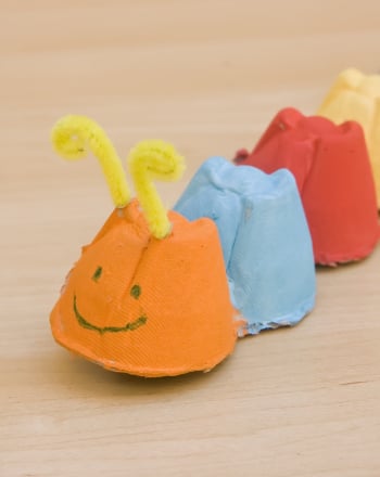 Egg Carton Caterpillar