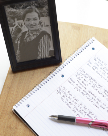 Write Your Reflections on Rosa Parks