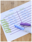 This experiment challenges students to forecast the weather based on the surrounding areas' weather.