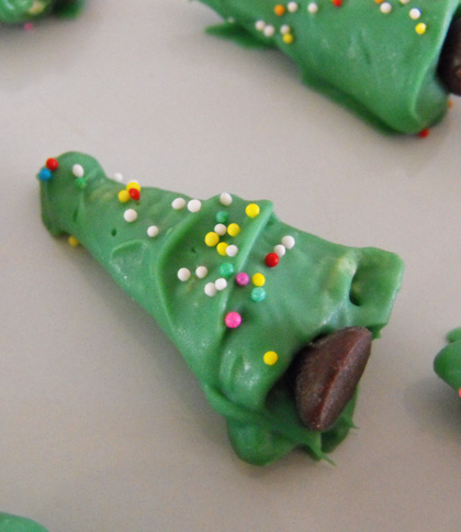 Chocolate Christmas Trees