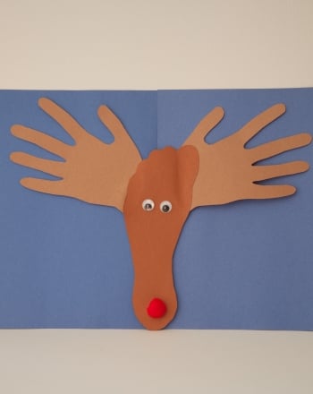 Handprint Reindeer