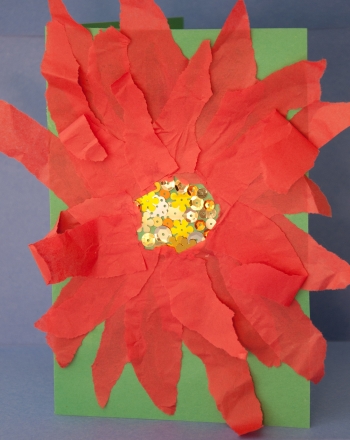 Paper Poinsettia