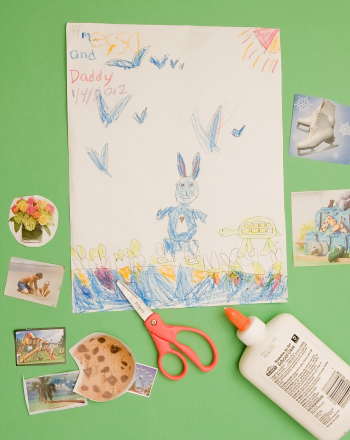 100th Day of School Collage Frame