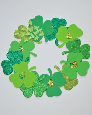 Shamrock Wreath