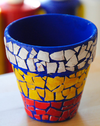 Mosaic Flower Pots
