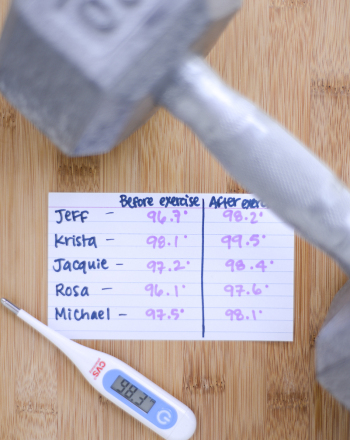 Warm, Warmer: How Does Exercise Change Body Temperature?