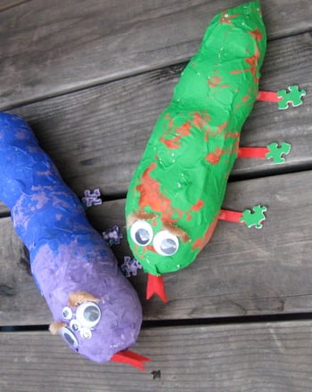 Papier-Mache Bugs