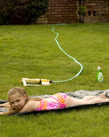 Homemade Slip and Slide