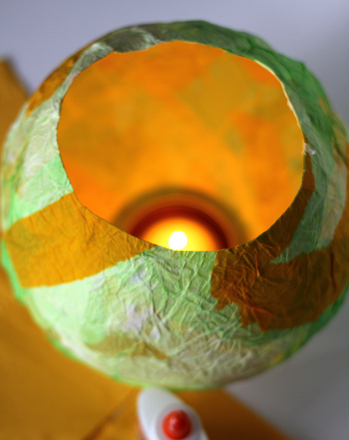 Make a Glowing Orb Lantern