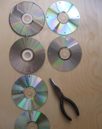 Craft a CD Curtain