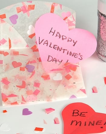 Wax Paper Hearts