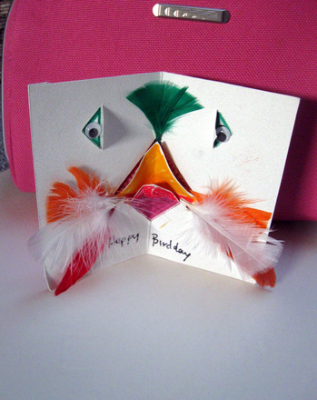 Creative Creature Pop-Up Card