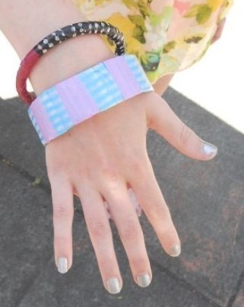 Washi Tape Bracelets