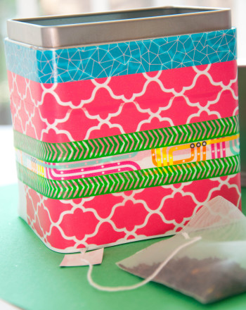 Washi Tea Tin
