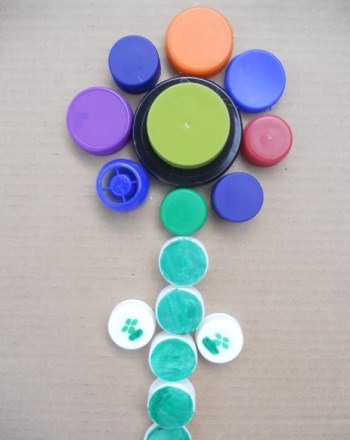 Bottle Cap Mosaic large image