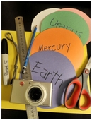 In this fun science fair project, make two different scale models  of our solar system using Astronomical Units and planets' relative size!