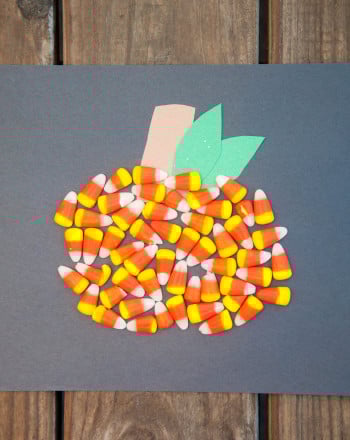 Candy Corn Pumpkin