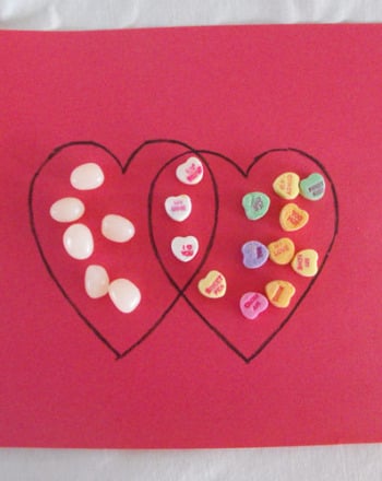 Valentine's Venn Diagram large image