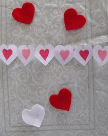 Heart Paper Chain large image