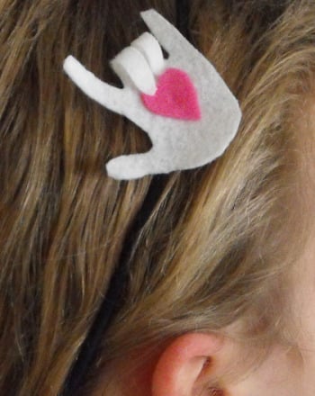 ASL I Love You Hair Band large image