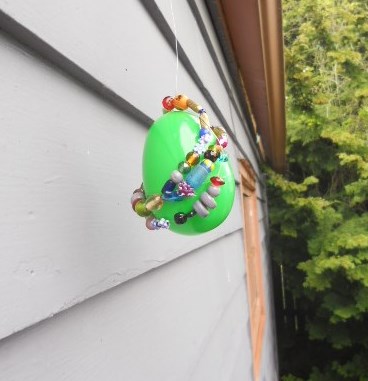 Beaded Easter Egg Decorations