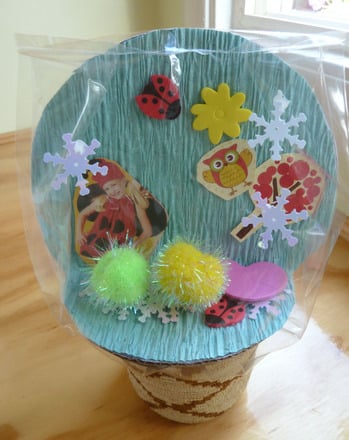 Make a Summer Snow Globe