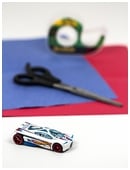 Using a toy race car kids create a visual model of the Doppler Effect.