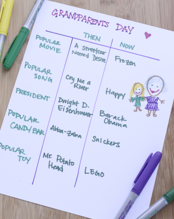 Grandparents Day Craft