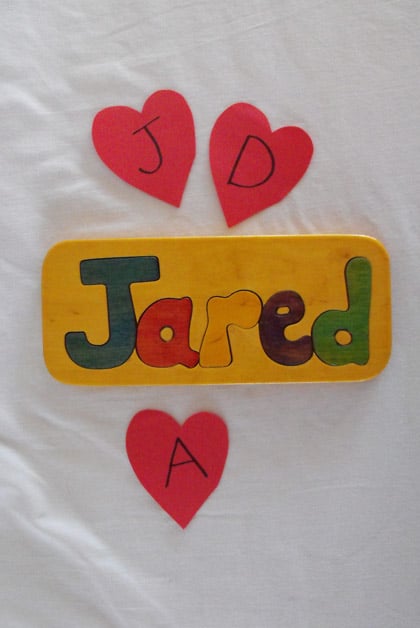 Preschool English Language Arts Activities: I Love Letters