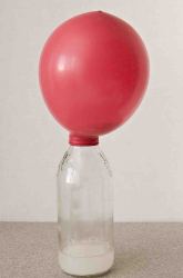 How to Inflate a Balloon Using Baking Soda and Vinegar 