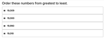 Comparing Multi-Digit Numbers