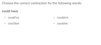 Contractions