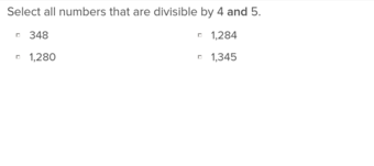 Divisibility Rules