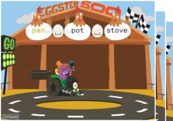 Typing Words large image