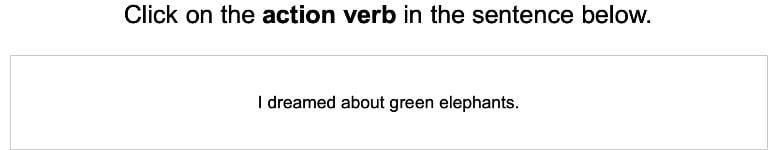 Action Verbs