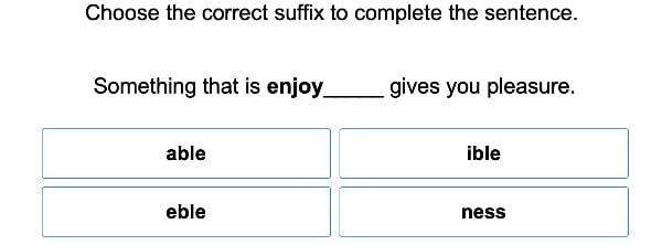 Adding Suffixes large image