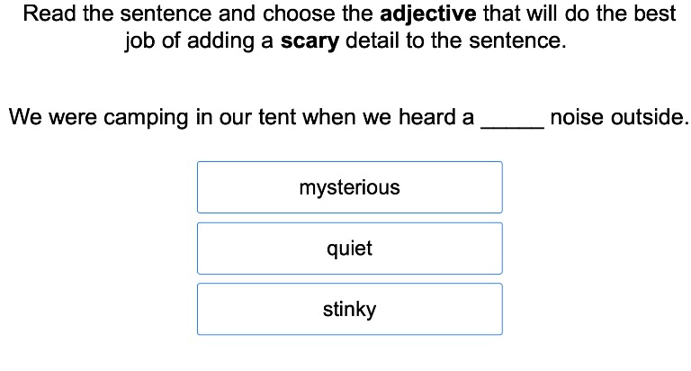 Adjectives to Add Details 2
