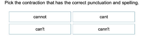 Apostrophes in Contractions 1 large image