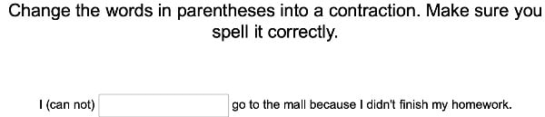 Apostrophes in Contractions 3 large image