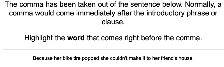 Comma After an Introductory Phrase or Clause 2