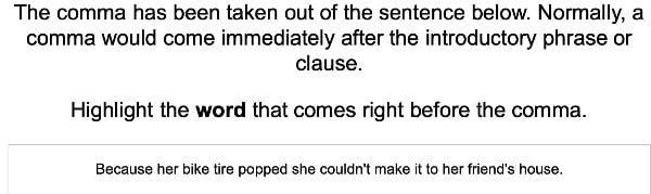 Comma After an Introductory Phrase or Clause 2 large image