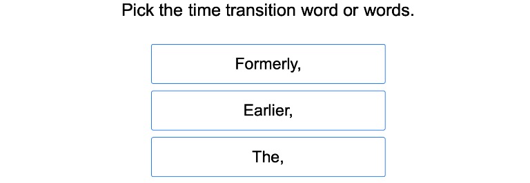 Comma After Transition Words for Passage of Time 2