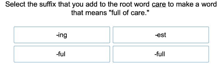 Common Suffixes 2