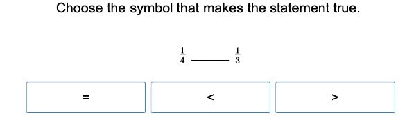 Comparing Fractions large image