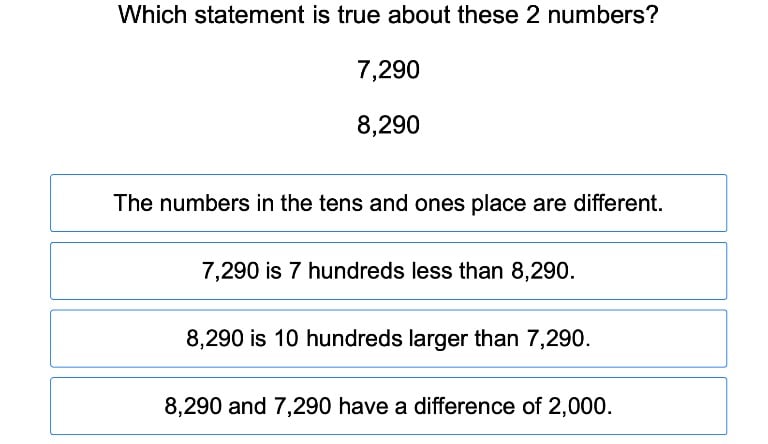 Comparing Multi-Digit Numbers